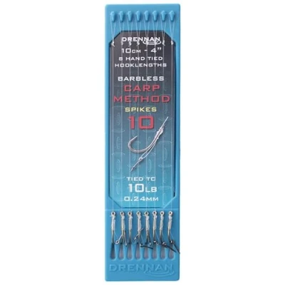 Image of Drennan 4&quot; Carp Method Spike Hook Plate: 10 To 10lb