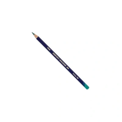 Image of Derwent Inktense Permanent Watercolour Single Pencil, Teal Green (1300), 4mm Premium Core Strength, Water Soluble, Ideal for Drawing, Colouring &amp; Painting on Paper Fabric, Professional Quality (0700915)