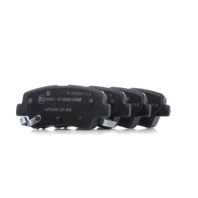 Image of 583021WA35, 583022VA50, 58302A4B60, 58302A7B30, 58302B2A10 Brake pad set DELPHI LP2295 HYUNDAI: Tucson, ix35, i30 II Hatchback, KIA: Niro, RIO 3
