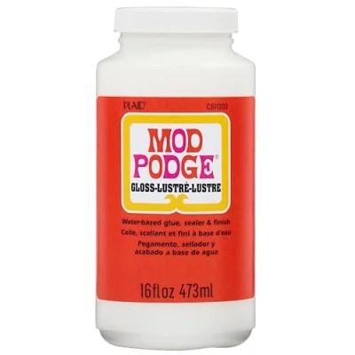 Image of Mod Podge CS11202 Gloss Waterbase Sealer, Glue and Finish,16 oz