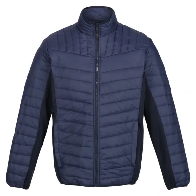Image of Regatta Mens Tourer Hybrid Jacket (Navy) Size 2XL