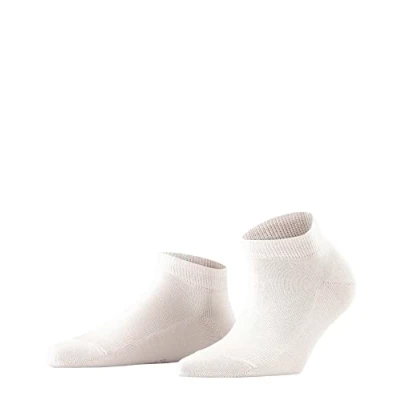 Image of FALKE Women&#039;s Family W SN Sustainable Cotton Low Cut Plain 1 Pair Trainer Socks, Pink (Light 8458) new eco friendly, 5.5 8