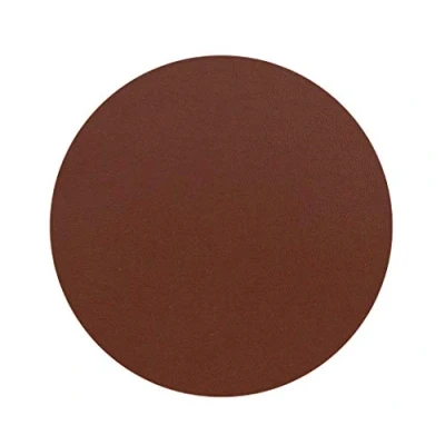 Image of Table Protector Round Heavy Duty Heat Resistant Black, Brown, Beige, Grey (Brown, 55.cm)