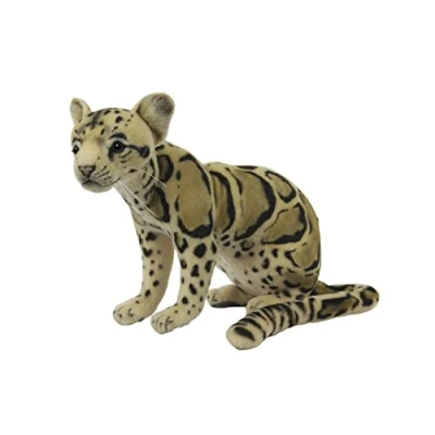 Image of Clouded Leopard Plush Soft Toy by Hansa 7935 (27cm L)