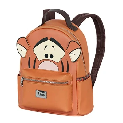 Image of Disney Winnie The Pooh Tiger Face Heady Backpack, Orange
