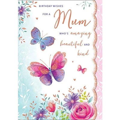 Image of Regal Publishing Birthday Card Mum 10 x 7 inches