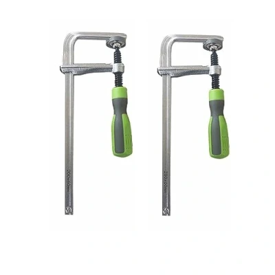 Image of Dovetail Clamps for MFT and Track Saw Guide Rail, F Clamp Quick Release Ratcheting Rail Table System, 530lbs Clamping Force, 8 Capacity