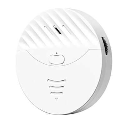 Image of Tuya Smart WiFi Door and Window Alarm Vibration Sensor Security Protection Alert Works with, Life (White)