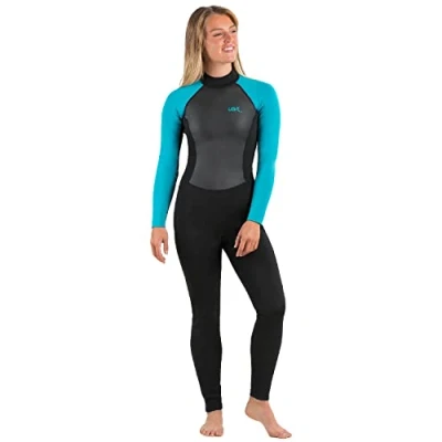 Image of Womens Sailfin Full Length Wetsuit WS1234 Aqua XS
