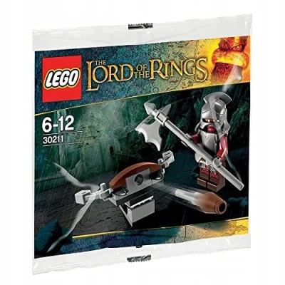 Image of LEGO The Lord Who Rings: Uruk Hai With Ballista Put 30211 (Pouch)