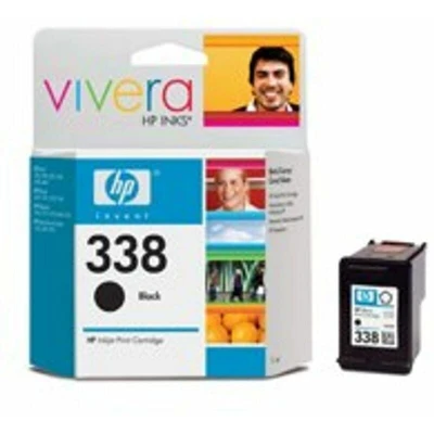 Image of HP 338 Black Standard Capacity Ink Cartridge 11ml C8765E
