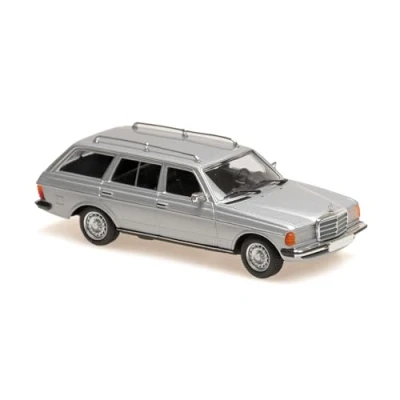 Image of Minichamps 940032212 Mercede. Ben (W123) 230TE Silver 1982 Scale 1/43 Miniature Collectible Car