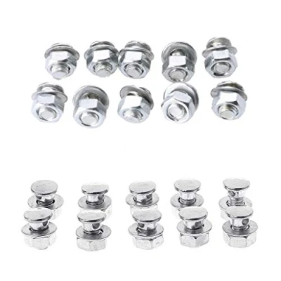 Image of WOWOWO 10pcs Brake Cable Adjuster Clamp Lock Screw Bolt Bicycle Moped MTB Mountain Bike