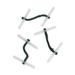 Image of Pack of 100 Plastic Treasury Tags 25mm (975960)
