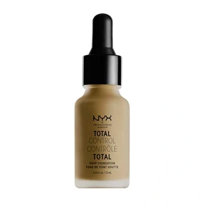 Image of NYX Professional Makeup Total Control Drop Foundation, Precise Dosage, Buildable Coverage, Long Lasting, Vegan Formula, Matte Finish, Shade: Cappucino