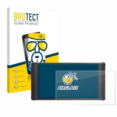 Image of brotect Glass Screen Protector Film compatible with Portkeys PT6 Foil 9H Protection [Scratch Resistant, High Clarity]