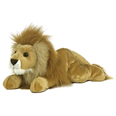 Image of AURORA 13251 Flopsie Lion,Brown,12 inch