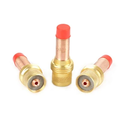 Image of 3 Pcs Tig Welding Gas Lens, 45V26 Collet Body for Torch WP 17 18 26(2.4mm)