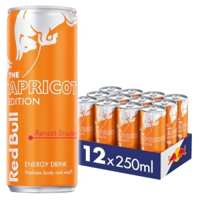 Image of Red Bull Energy Drink Apricot Edition 250 ml x12