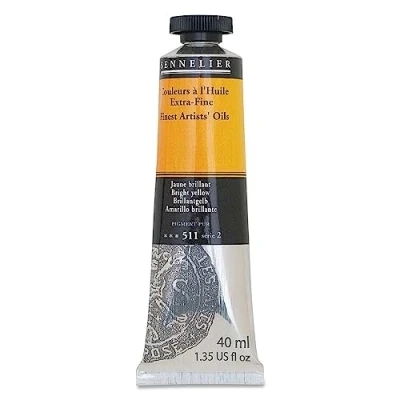 Image of New 40ml Artist Oil Brilliant Yellow Series 2