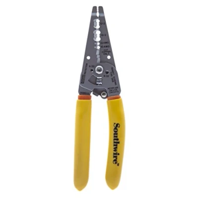 Image of Southwire 58278440 Tools &amp; Equipment SNM1012 10 12 AWG Ergonomic Handles NM Cable Wire Stripper/Cutter