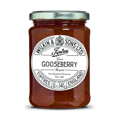 Image of Tiptree Green Gooseberry Conserve 340g (Pack of 2)