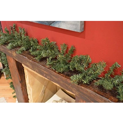 Image of Samuel ALEXANDER 4 x Christmas Canadian Pine Cosmos Artificial Garland Decoration With 180 Tips