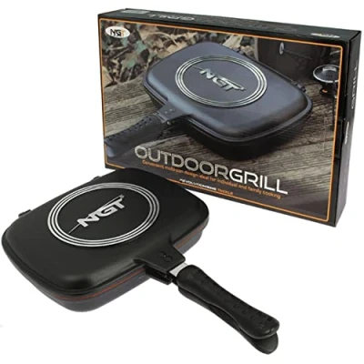 Image of NGT Double Grill Pan Camping cutlery