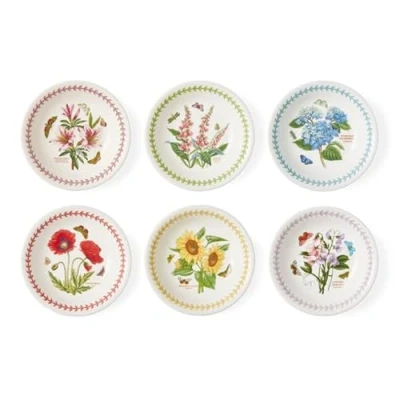 Image of Portmeirion Botanic Garden Meadow Set of 6 18cm Bowls