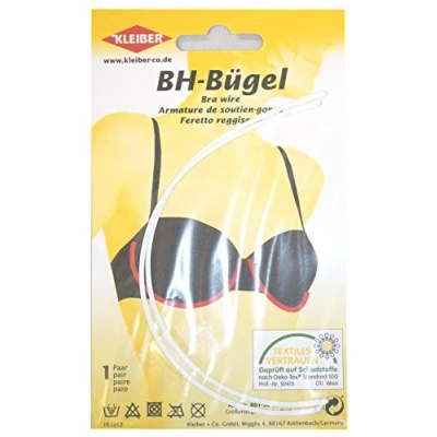 Image of Kleiber Bra Underwires to Fit Size 32D/34C/36B/38A