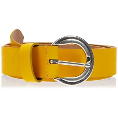 Image of MGM Women&#039;s Belt Coloured Basic, Yellow, 105 cm