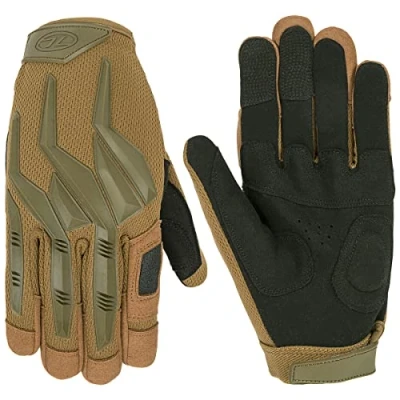 Image of Highlander Men&#039;s Raptor Gloves Coyote Tan size M
