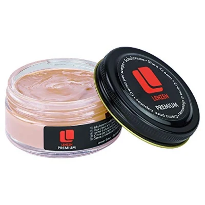 Image of Lenzen Shoe Polish I Leather Cream for Smooth and Grained (Rosé)