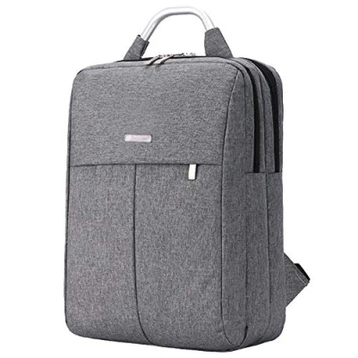 Image of 14 Inch Laptop Notebook Backpack, Professional Business Backpack Bag, Slim Lightweight Water Resistant School Rucksack for Women Men,Grey 2,14
