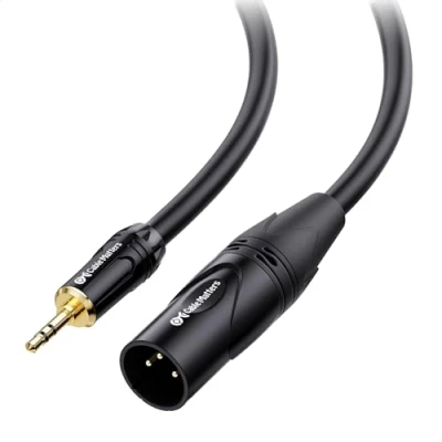 Image of Cable Matters (1/8 Inch 3.5mm to XLR 3 m Male (XLR Cable, Jack, 1/8 Cable)