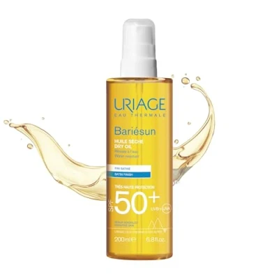 Image of Uriage Sunscreen Dry Oil SPF50+ 200ml, Moisturizing, Skin, Unisex