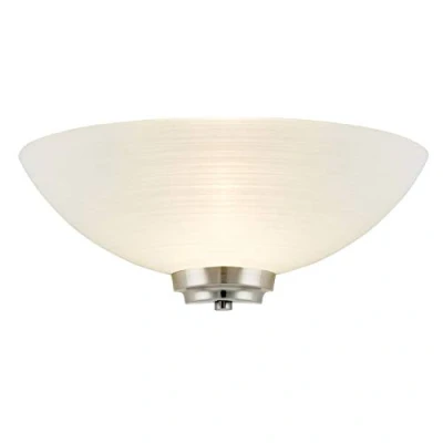 Image of Welles 1 Light Flush Wall Finish: Satin Chrome