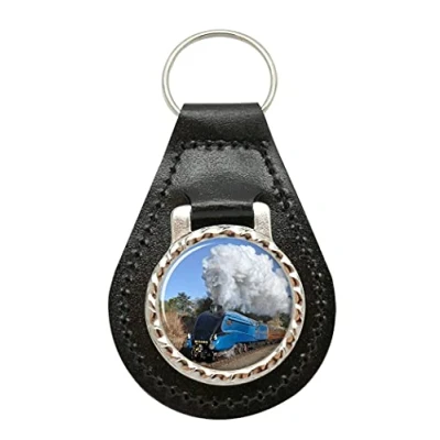 Image of LNER Bittern Steam Train Leather Key Fob