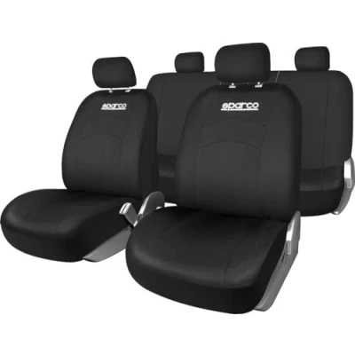 Image of SPARCO SPCS402BK Cover Set, 5 Pieces, Black