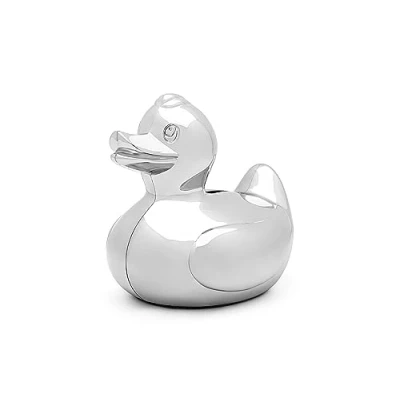 Image of Zilverstad Money Box, Zinc, Silver Colours, Standard Size