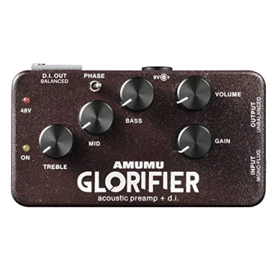 Image of AMUMU GLORIFIER Acoustic Guitar Preamp DI Direct Input Box Pedal