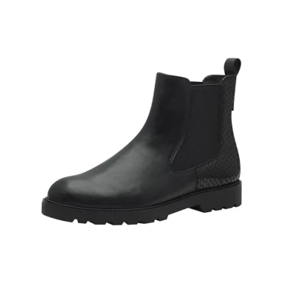 Image of Tamaris Ankle boots, Women&#039;s, Size: 5, Black comb Imitation leather/ textile