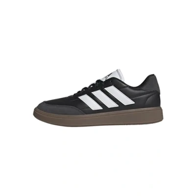 Image of adidas Men&#039;s Courtblock Shoes, core Black/FTWR White/Carbon, 8.5 UK