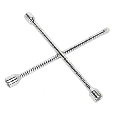 Image of Sealey Wheel Brace 4 Way 1/2&quot;Sq Drive + 17, 19, 21mm