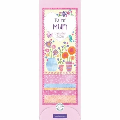 Image of To My Mum Slim Calendar 2026