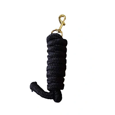 Image of Rhinegold Luxe Lead Rope, Black