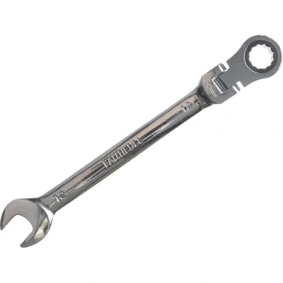 Image of Faithfull SPARAT12 Flex Head Ratchet Combination Spanner