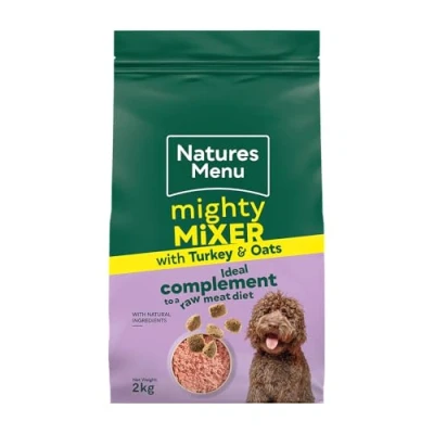 Image of Natures Menu Mighty Mixer Biscuit with Turkey &amp; Oats (1 x 2kg)