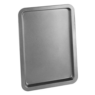 Image of Chef Aid 10E10288 Baking Tray , Grey 33 x 21.5cm
