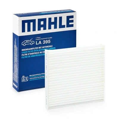 Image of 8712952020, 8713902090, 8713902150, 8713906050, 8713906080 Pollen Filter MAHLE ORIGINAL LA 395 Particulate 193,0mm 211mm 29,0mm